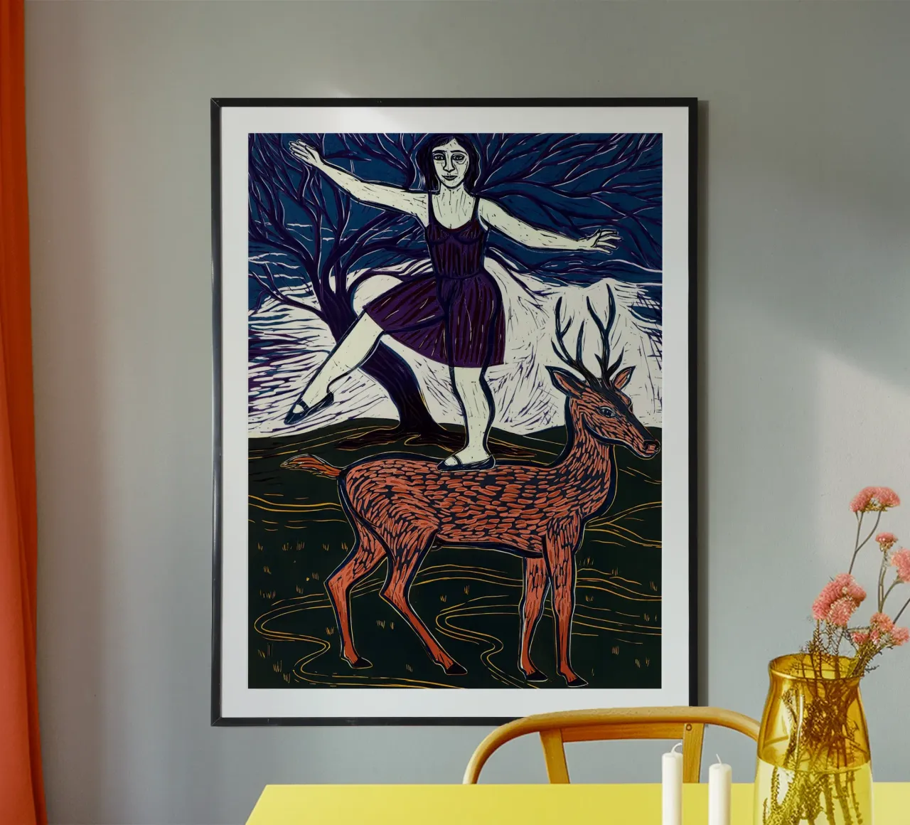 Diana e Atteone poster da Ettyhmoz