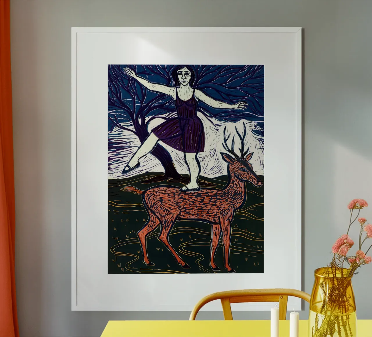 Diana e Atteone poster da Ettyhmoz