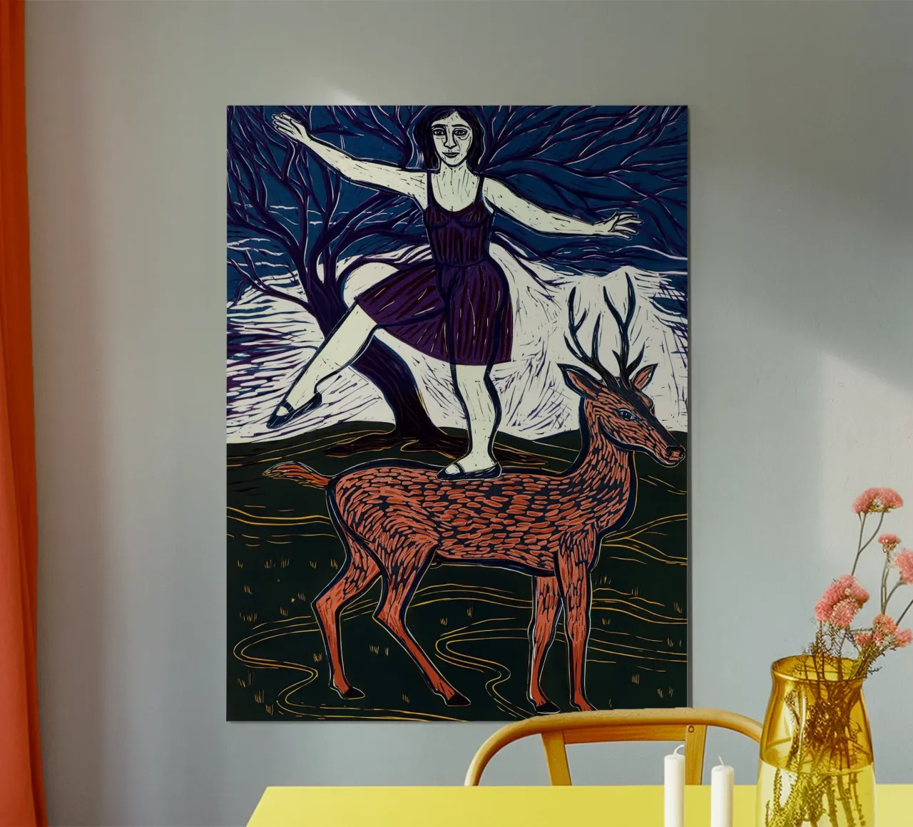 Diana e Atteone poster da Ettyhmoz