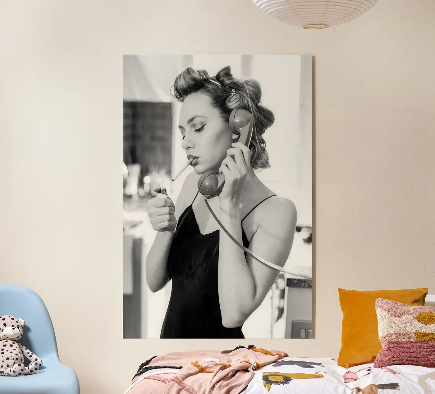 On The Phone plexiglass da Rossa Sandra