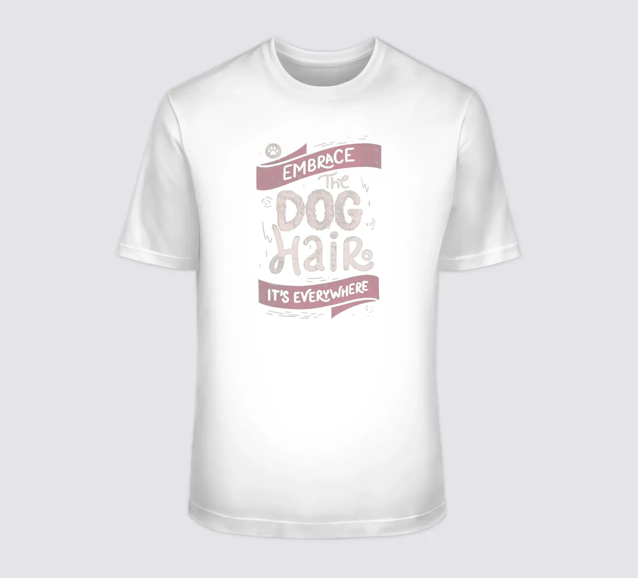 Abbracciate il pelo del cane: è ovunque II t-shirt da Tobe Fonseca