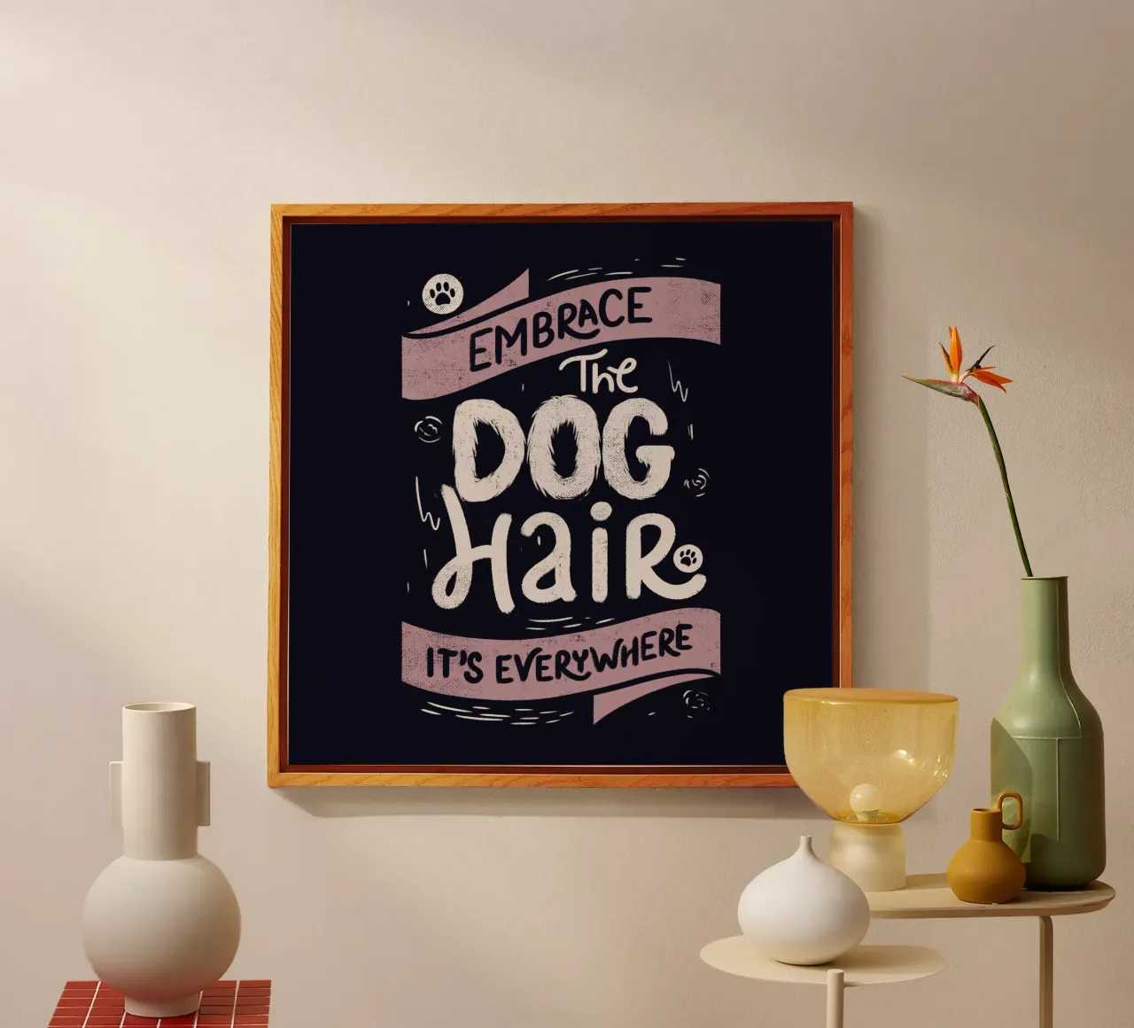 Abbracciate il pelo del cane: è ovunque II plexiglass da Tobe Fonseca