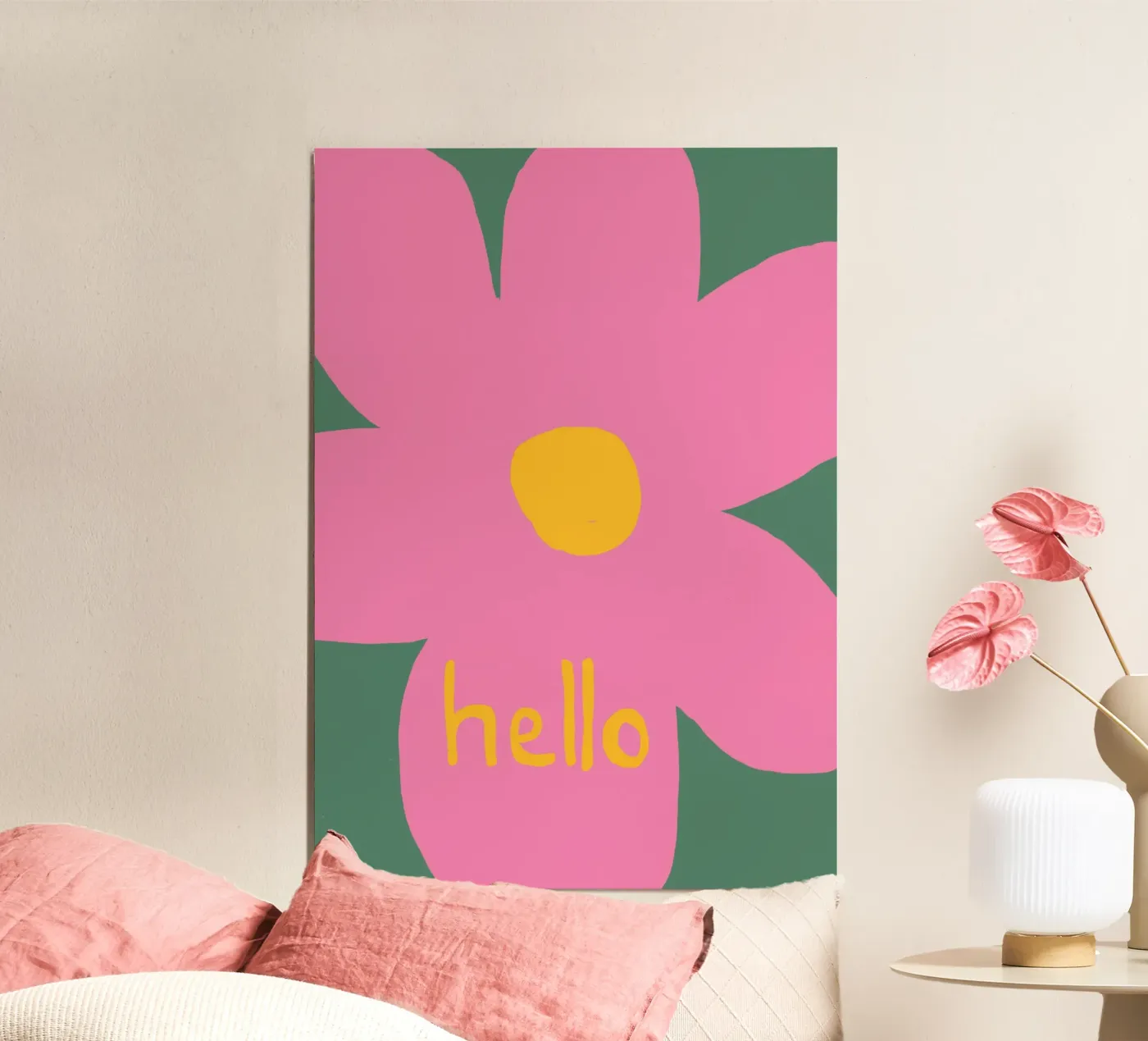 hello alu-dibond by SanniBee.