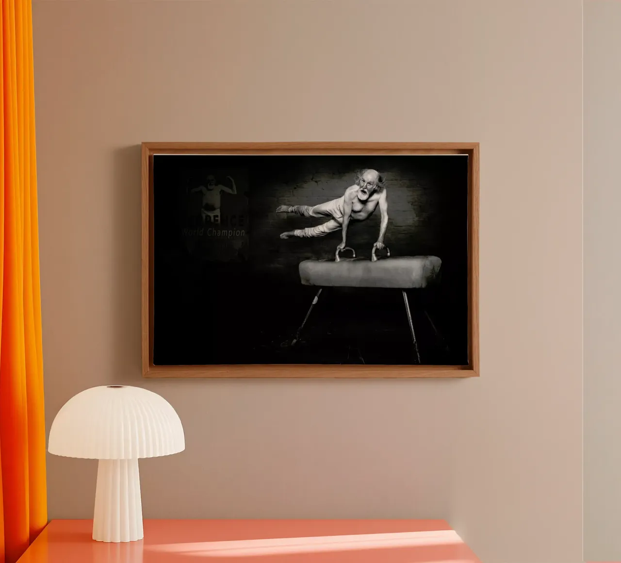 In His Prime - KT Allen tela con Cornice a cassetta da Pictufy