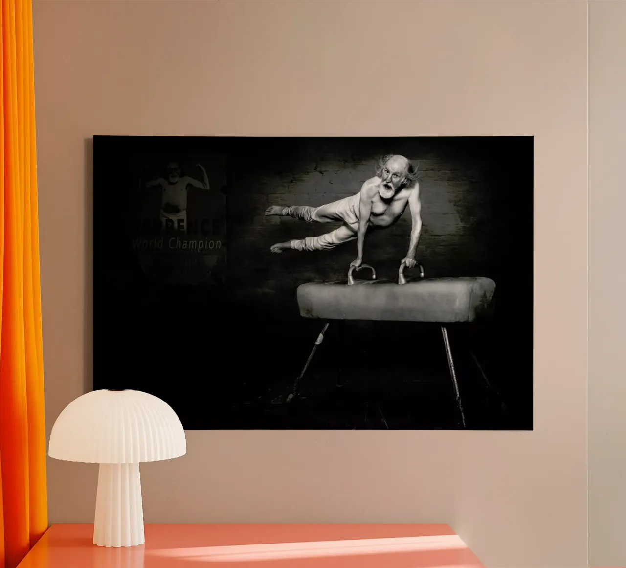 In His Prime - KT Allen tela con Cornice a cassetta da Pictufy