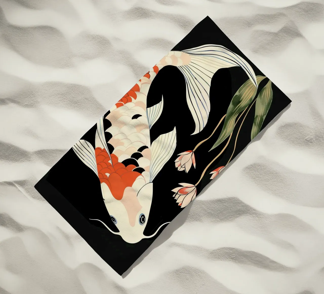 Noir Koi Study telo mare da softsoul