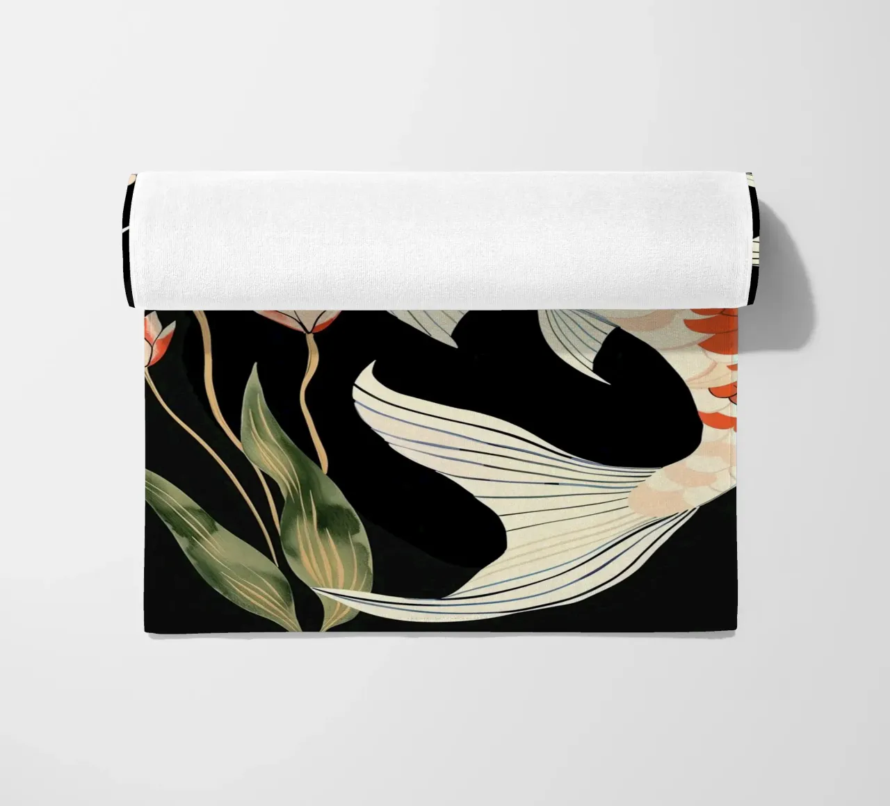 Noir Koi Study telo mare da softsoul