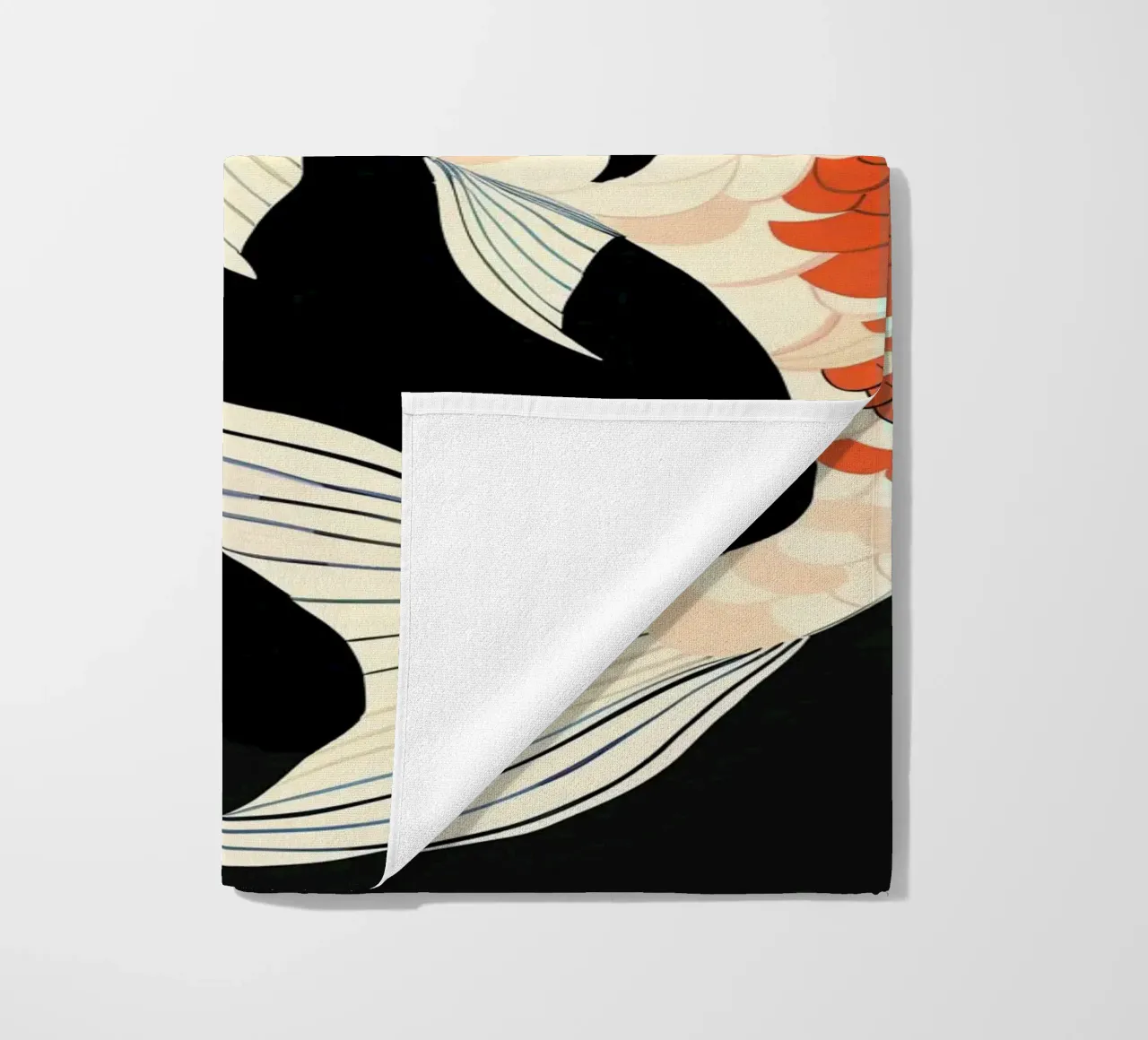 Noir Koi Study telo mare da softsoul