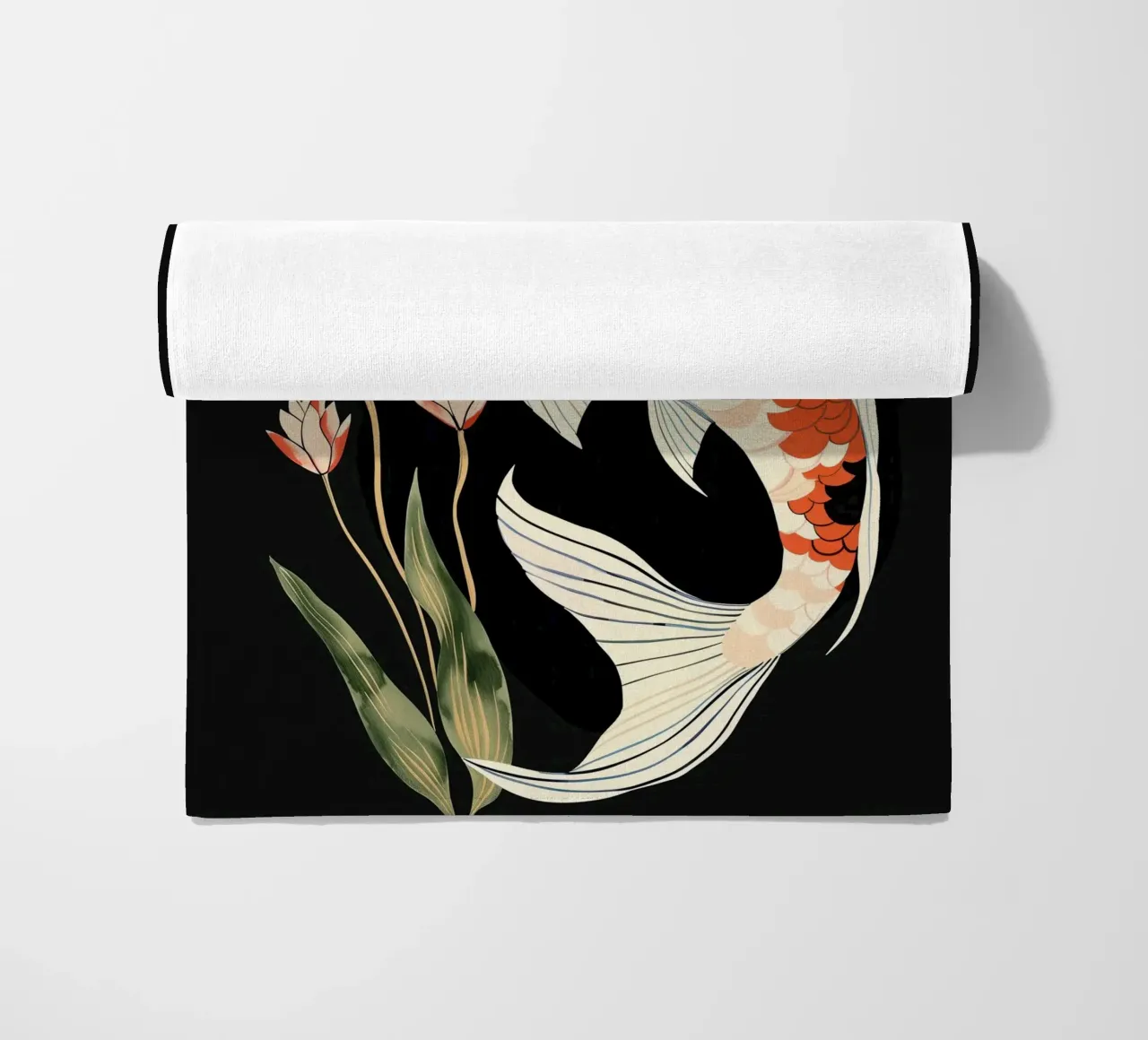 Noir Koi Study telo mare da softsoul