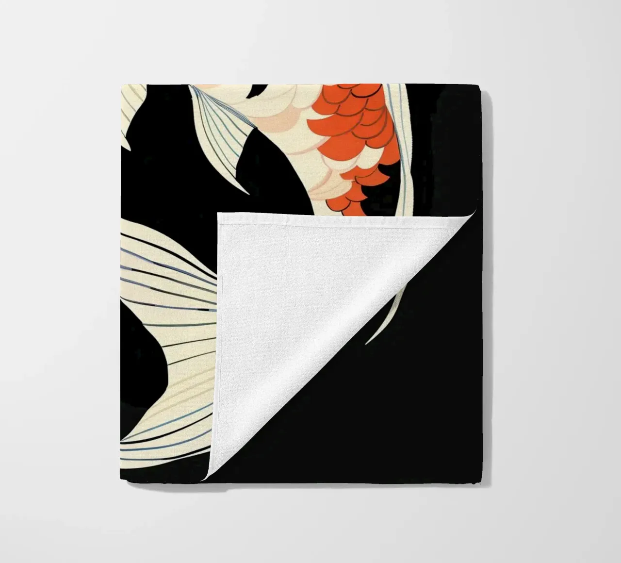 Noir Koi Study telo mare da softsoul