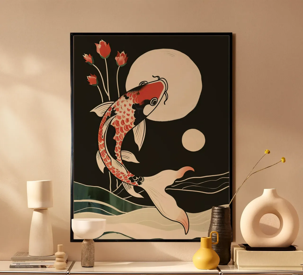 Moonlight Koi poster da softsoul