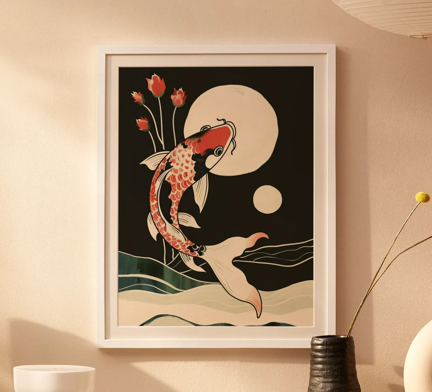 Moonlight Koi poster da softsoul