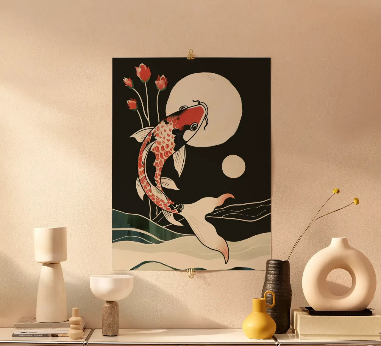 Moonlight Koi poster da softsoul