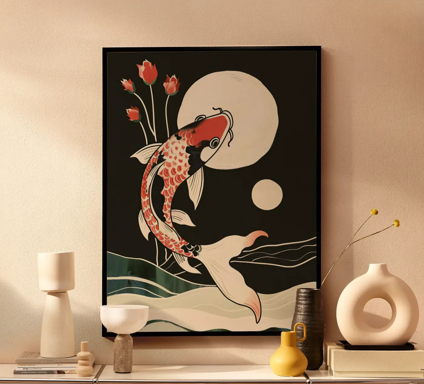 Moonlight Koi poster da softsoul