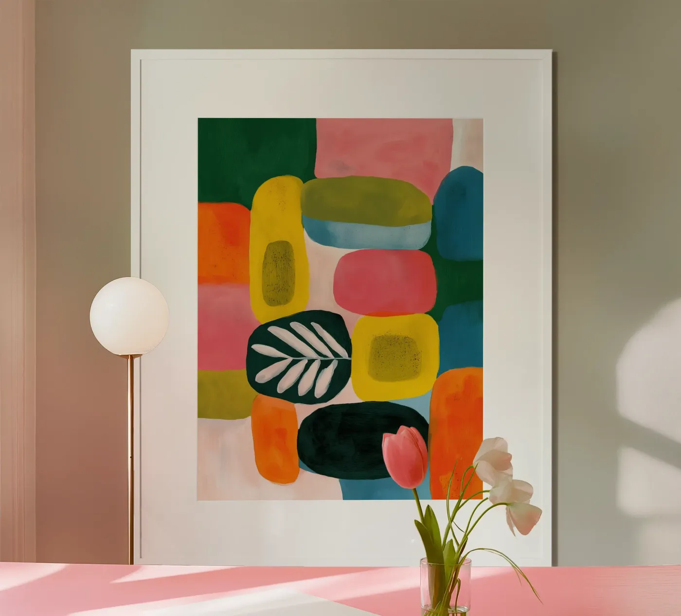 Garden Geometry poster da Sienna Atelier