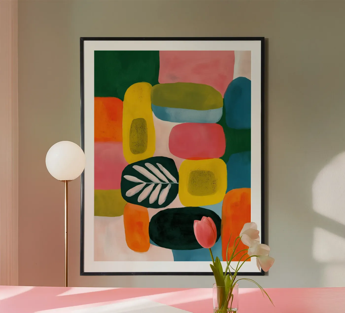 Garden Geometry poster da Sienna Atelier