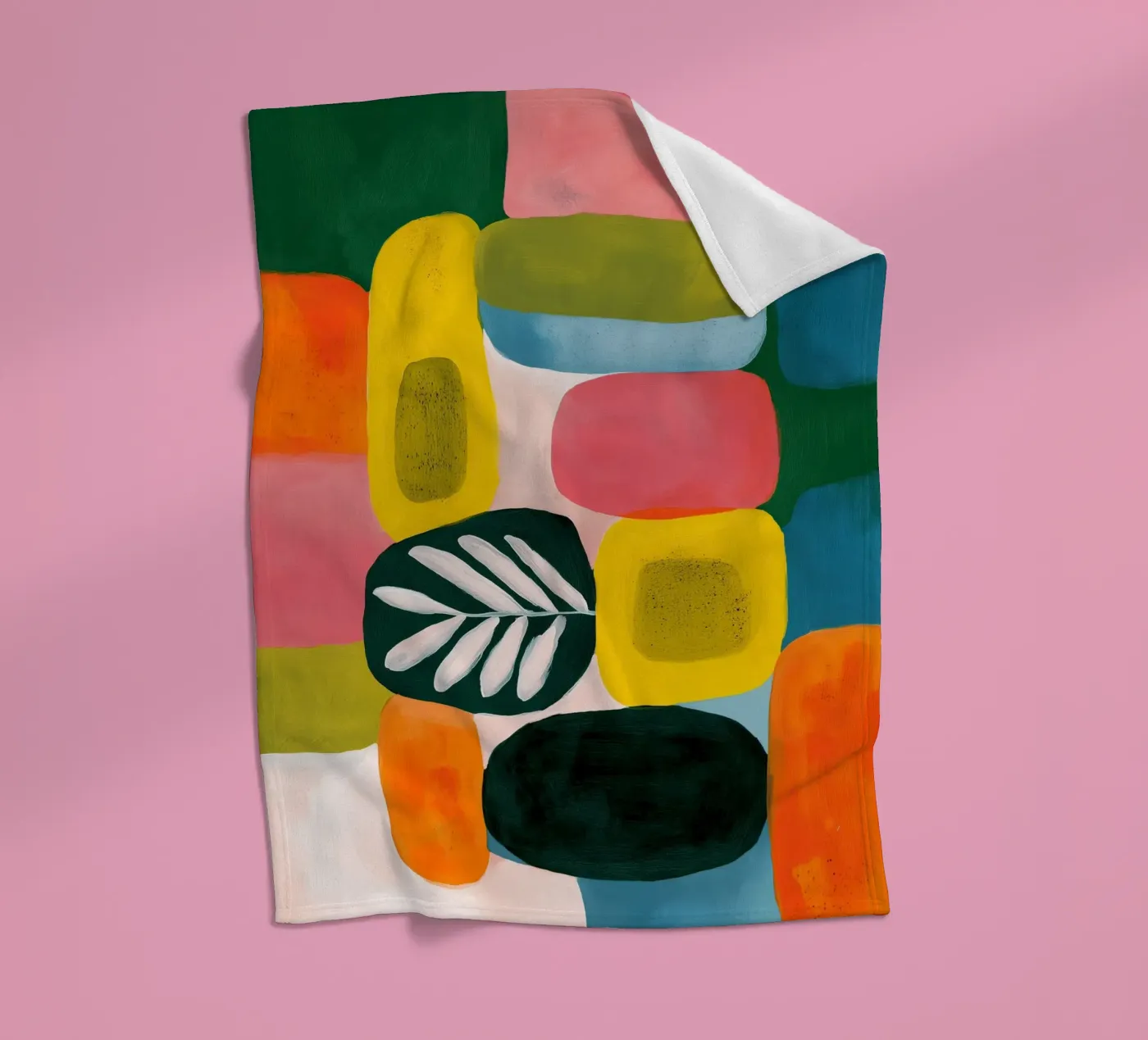 Garden Geometry fleecedeken van Sienna Atelier