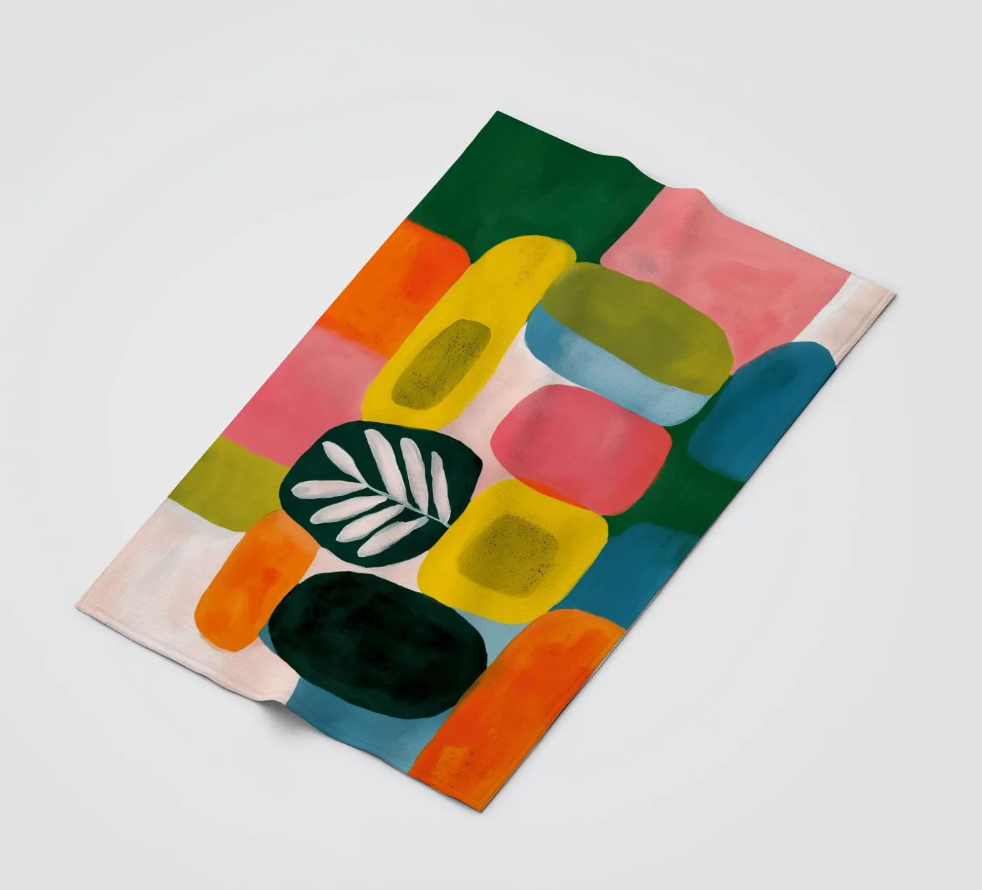 Garden Geometry fleecedeken van Sienna Atelier