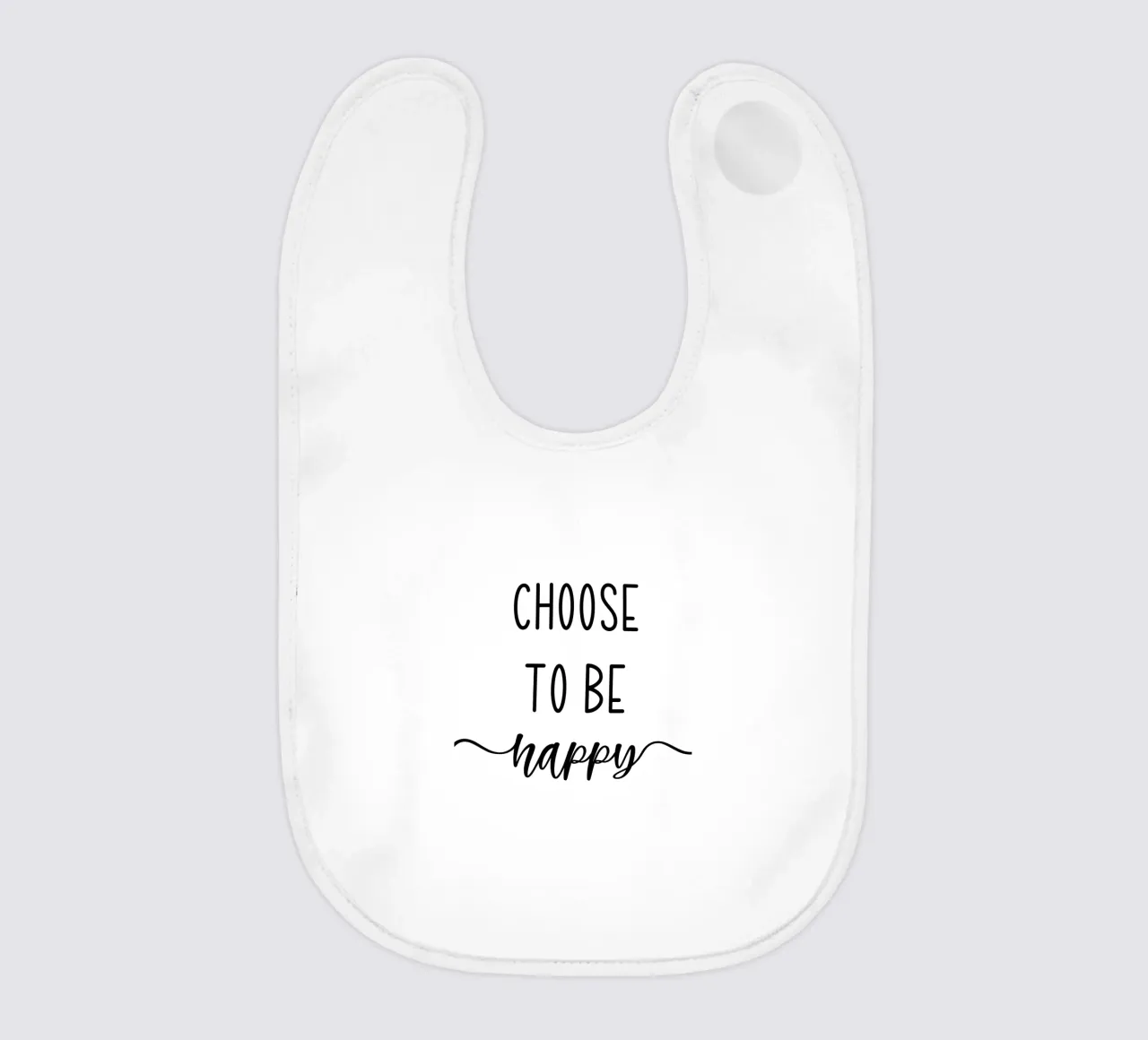 Scegli di essere felice bavaglino da Shark Printables