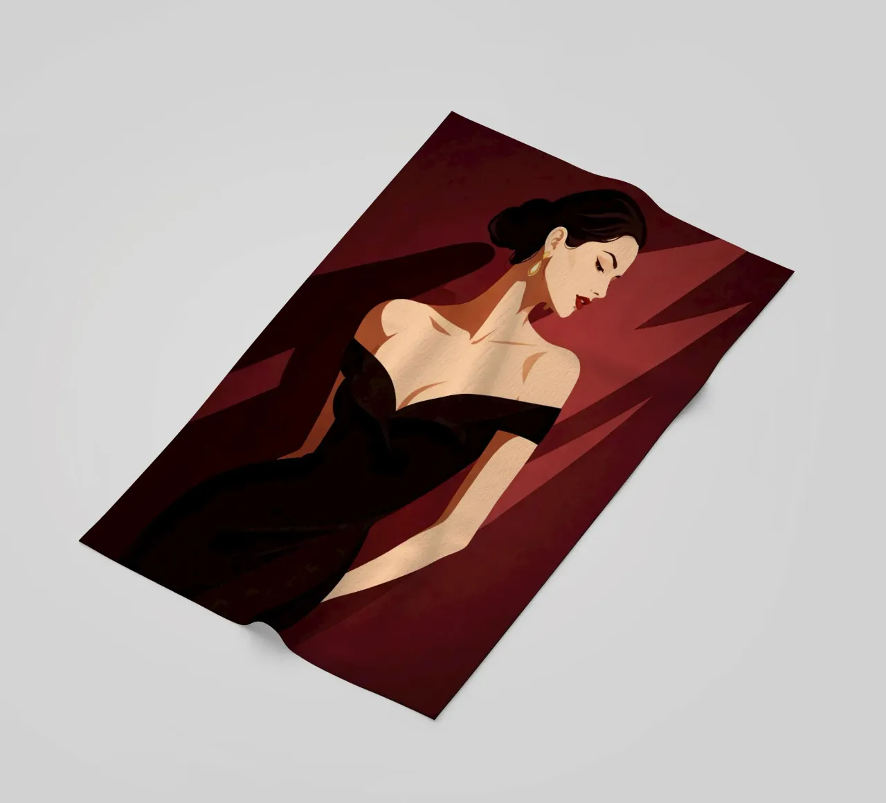 Elegant Sophistication beach towel by DesignDoodle