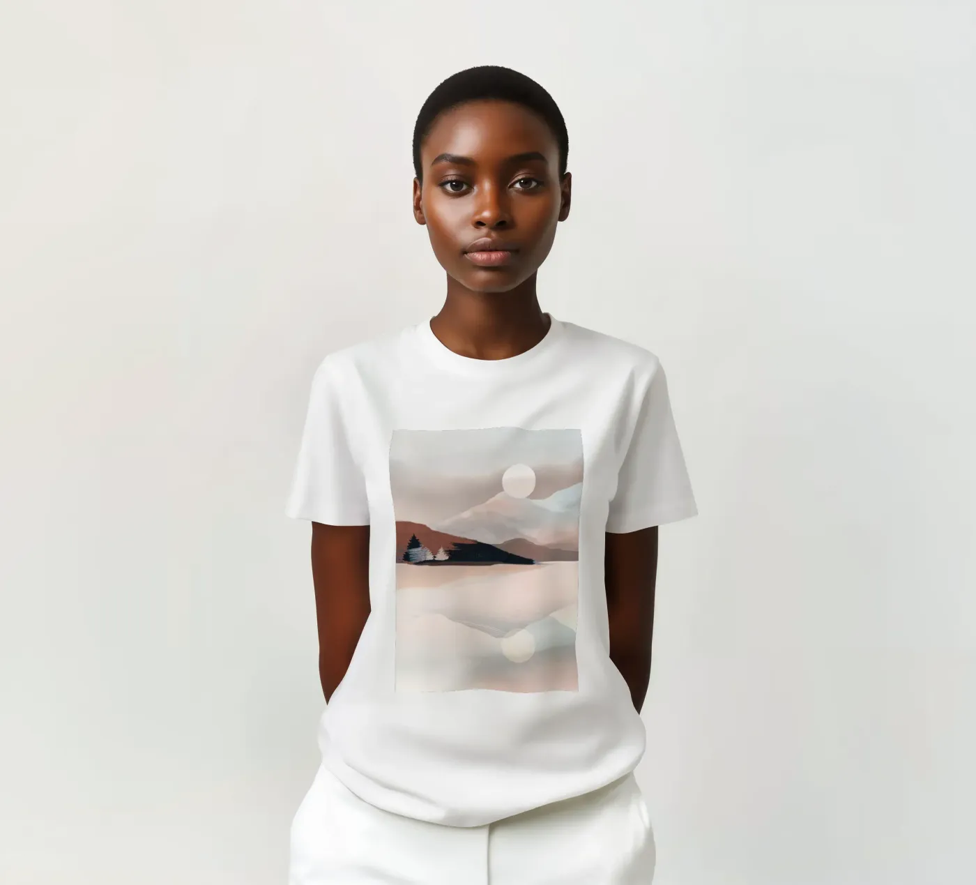 Riflessione serena t-shirt da ThingDesign