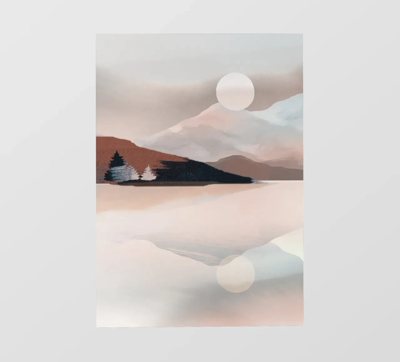 Riflessione serena pellicola backlit da ThingDesign