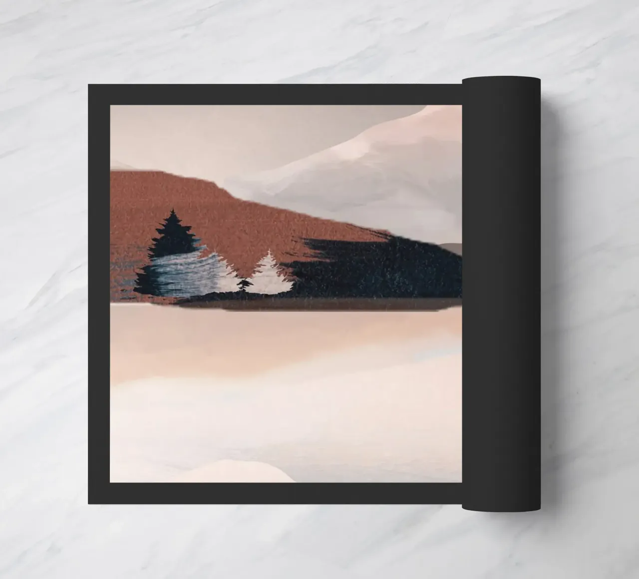 Calm Reflection doormat by ThingDesign