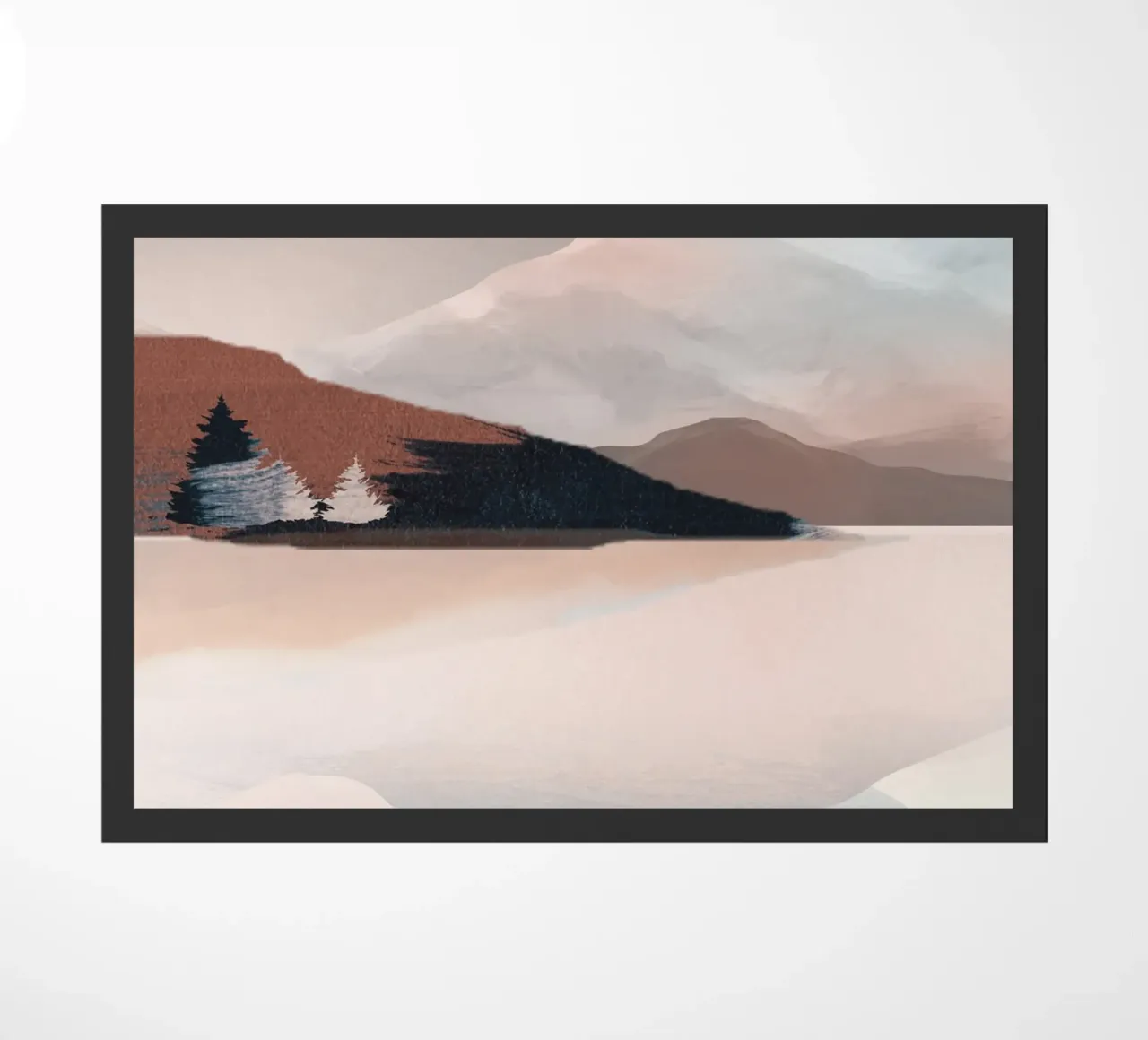 Calm Reflection doormat by ThingDesign