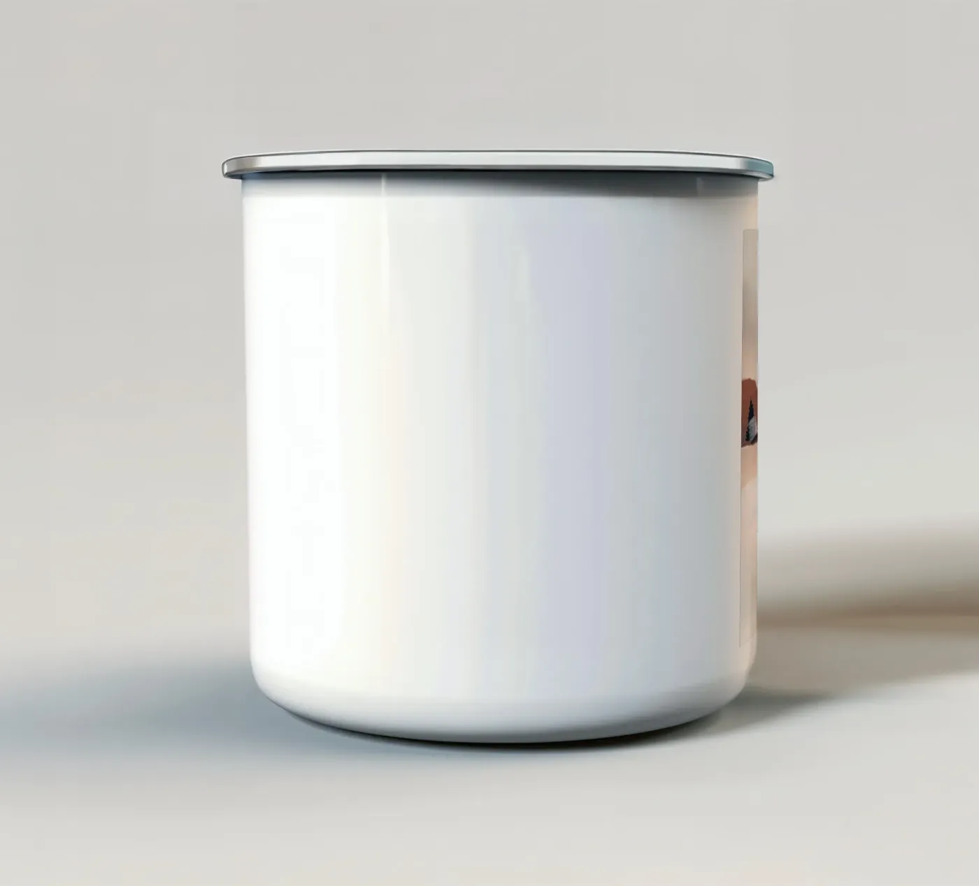 Riflessione serena tazza in smalto da ThingDesign