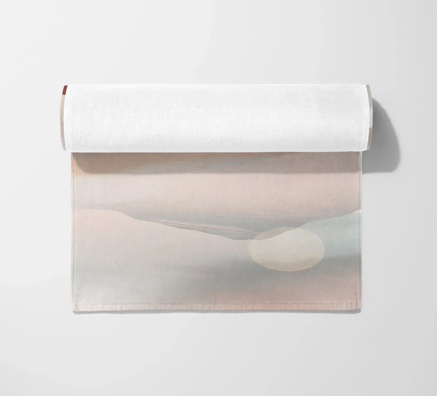 Calm Reflection beach towel by ThingDesign