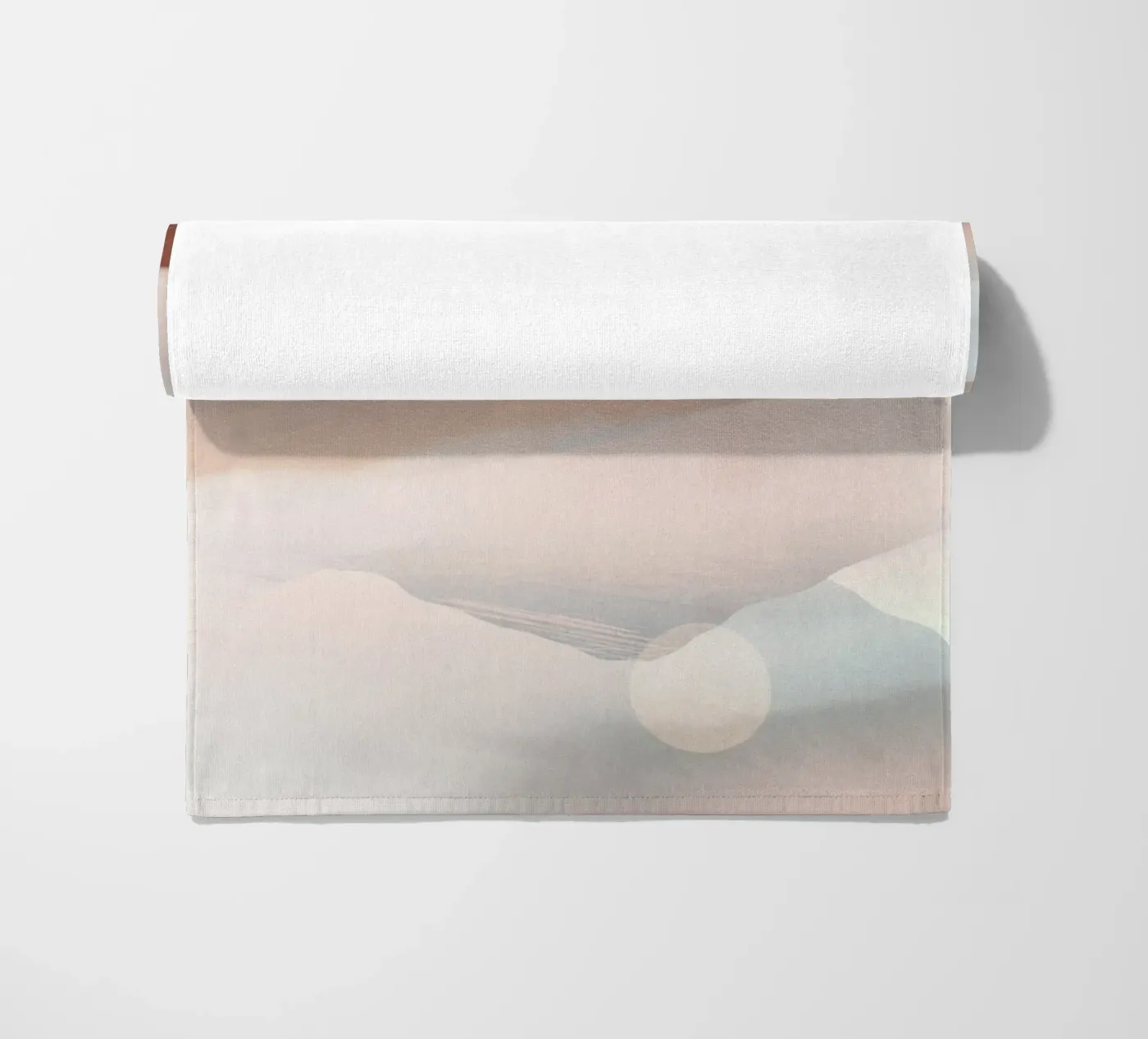Calm Reflection beach towel by ThingDesign
