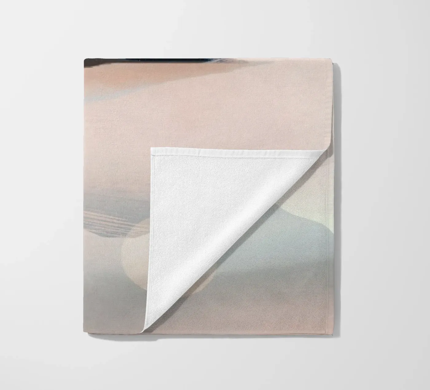Calm Reflection beach towel by ThingDesign
