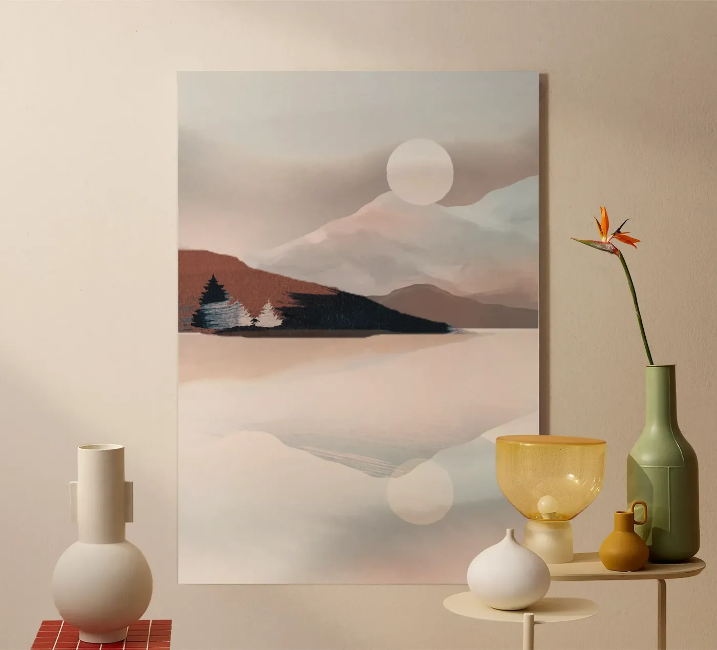 Calm Reflection Acryl-Glas von ThingDesign