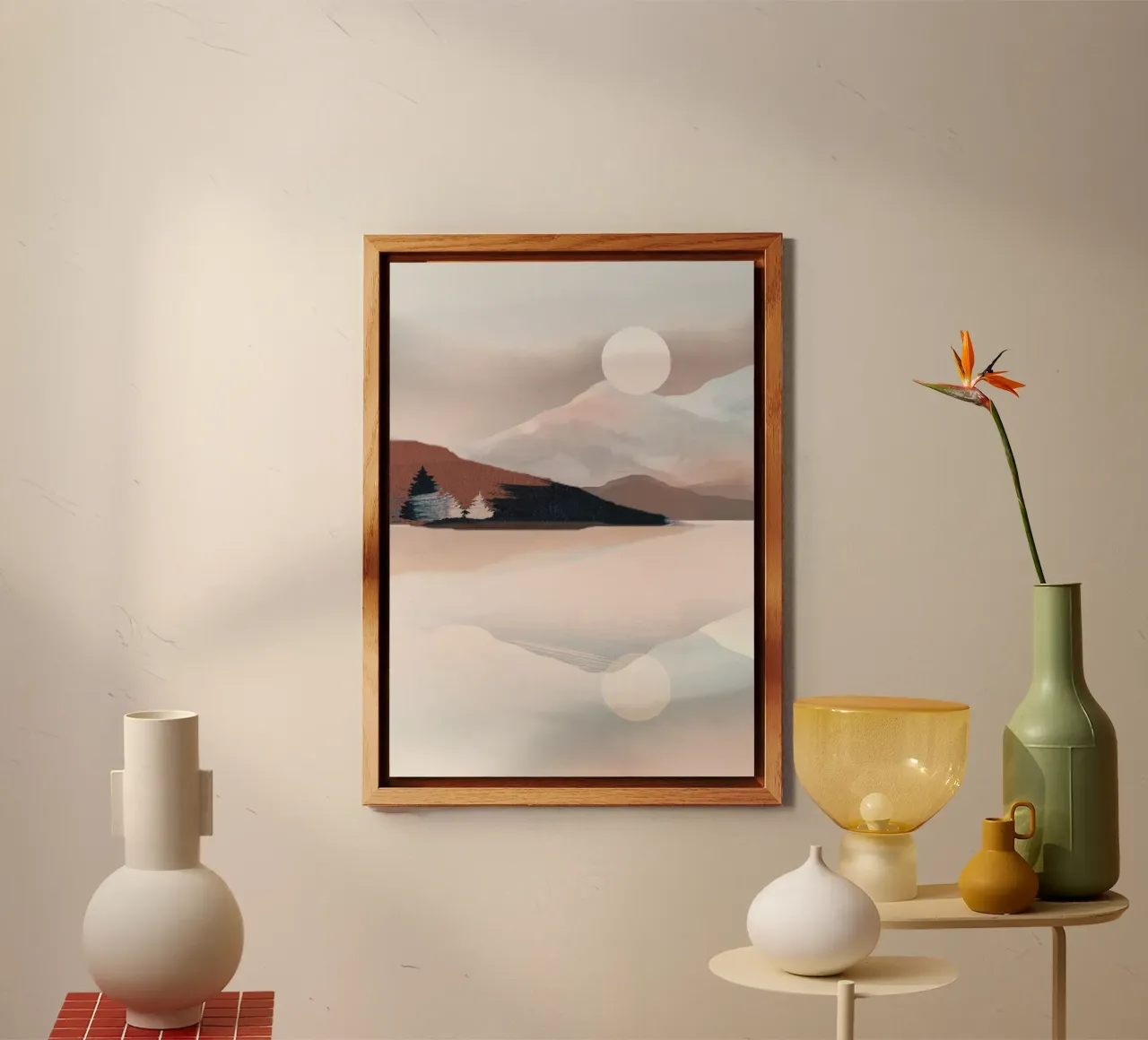 Calm Reflection forex plate by ThingDesign