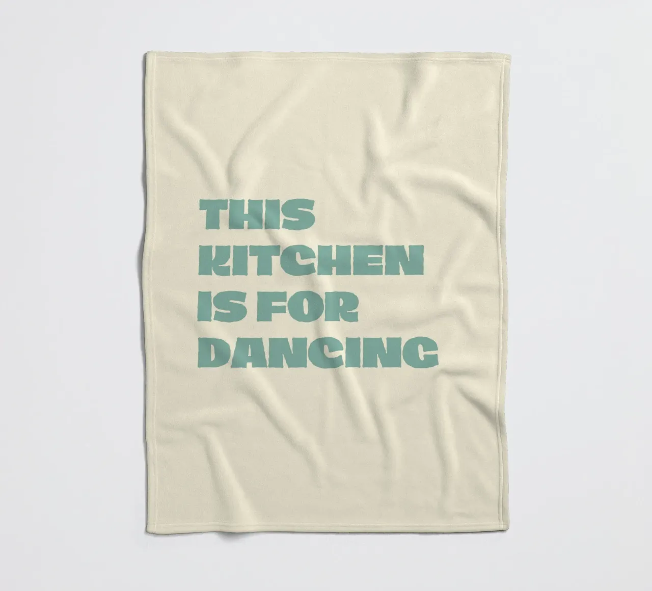 This Kitchen fleece blanket by FELICIA