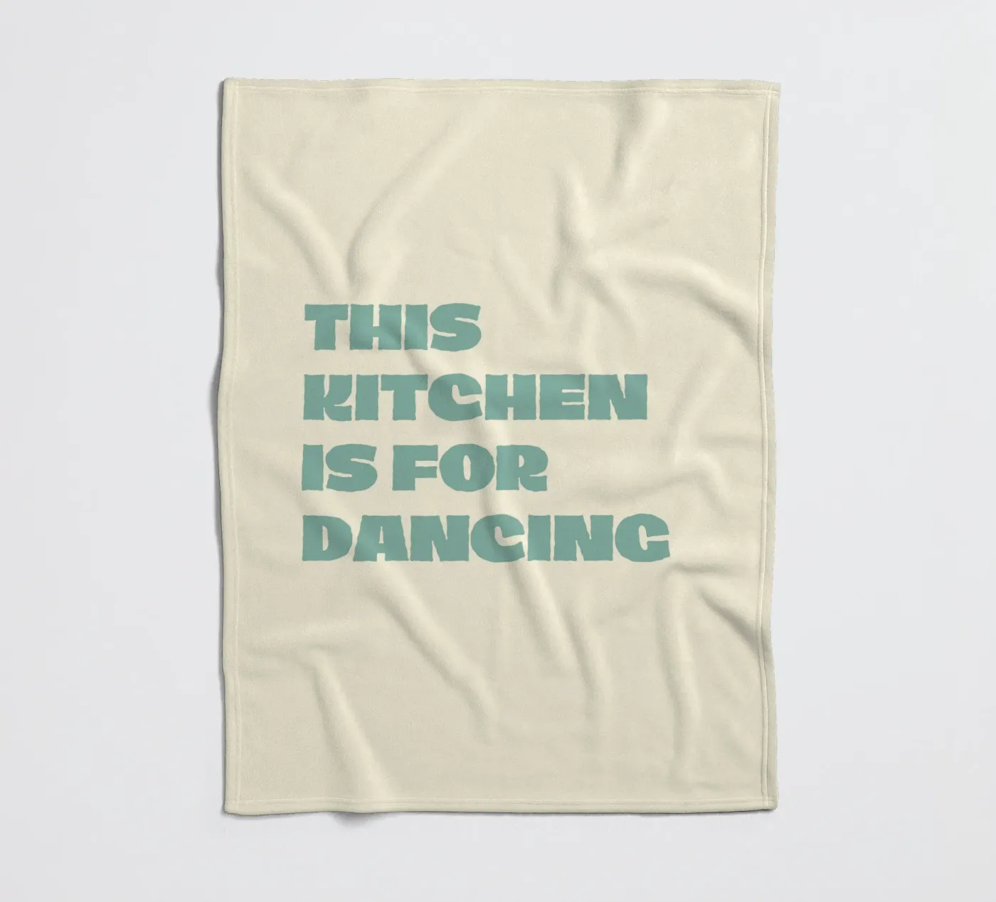 This Kitchen fleece blanket by FELICIA