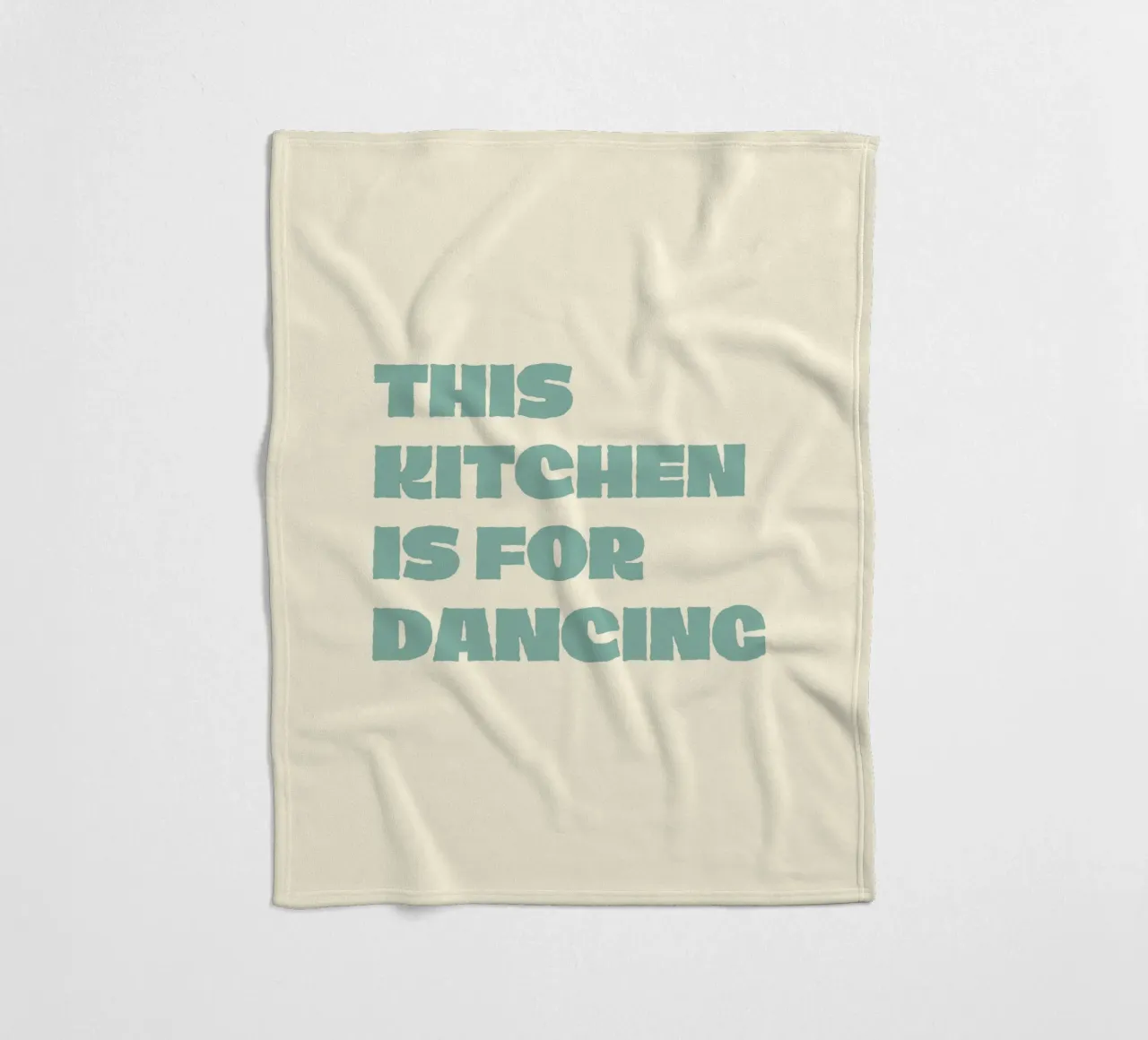 This Kitchen fleece blanket by FELICIA
