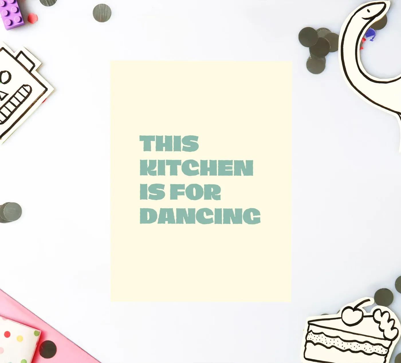This Kitchen sticker by FELICIA