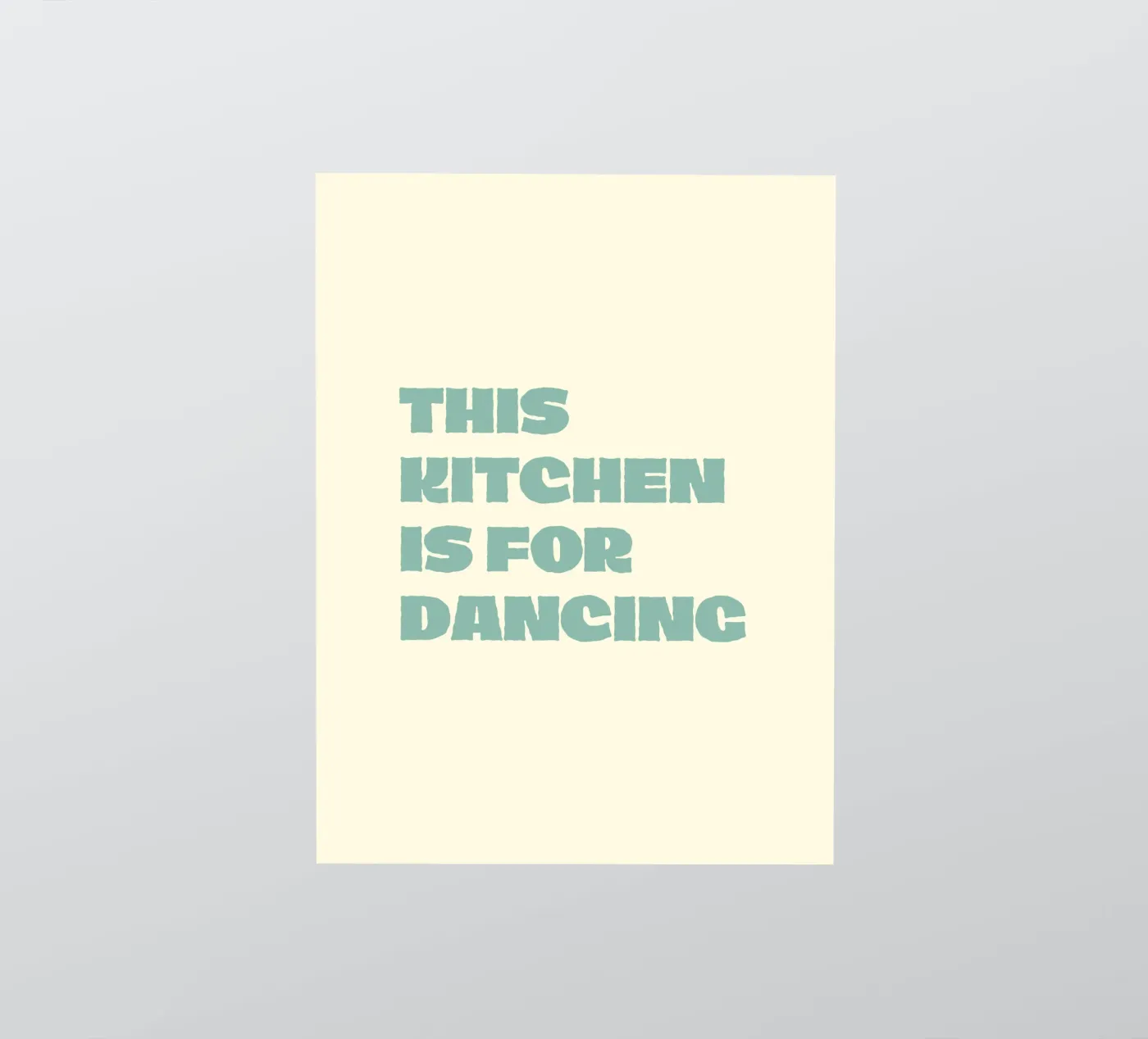 This Kitchen sticker by FELICIA