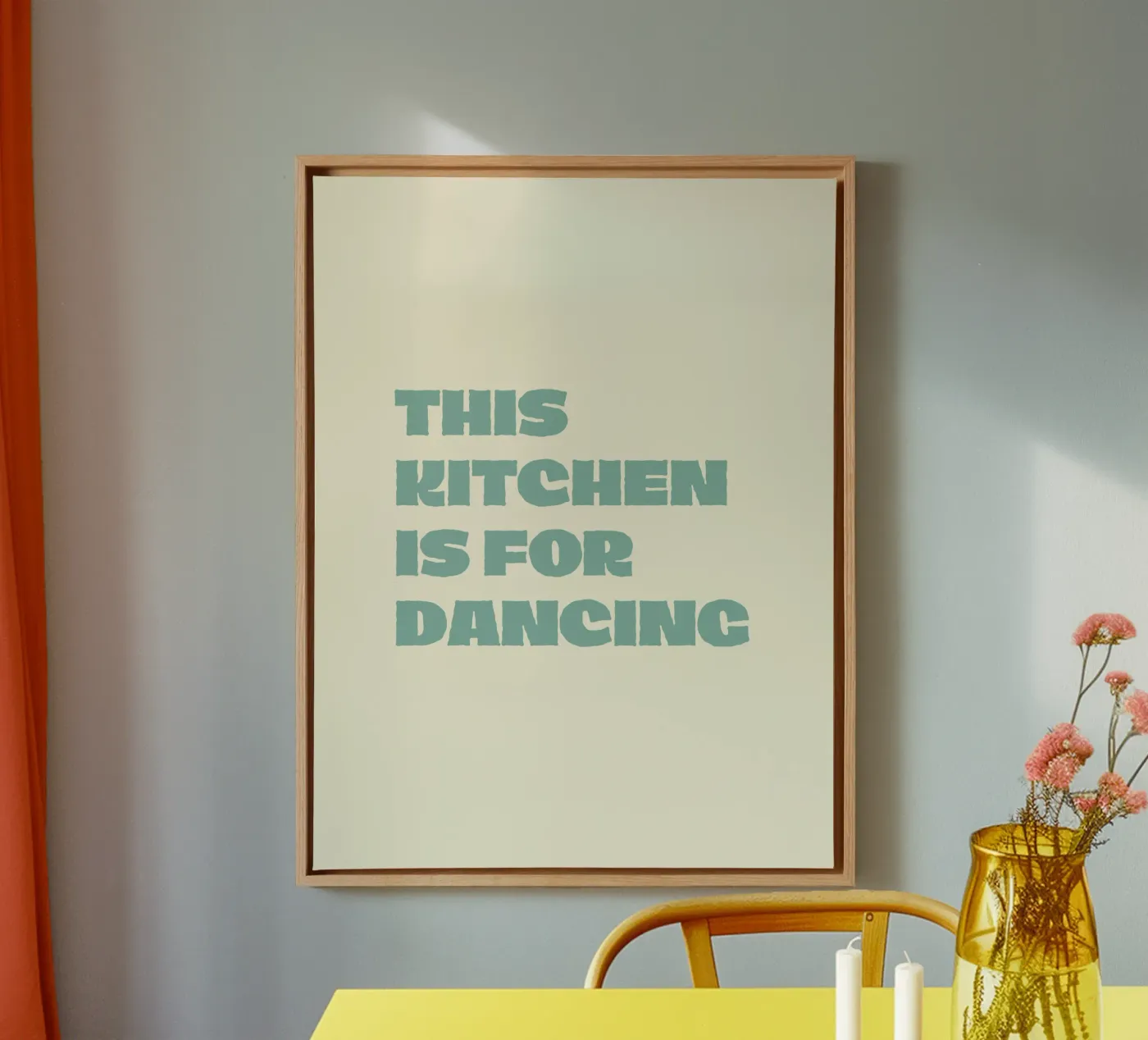 This Kitchen canvas by FELICIA