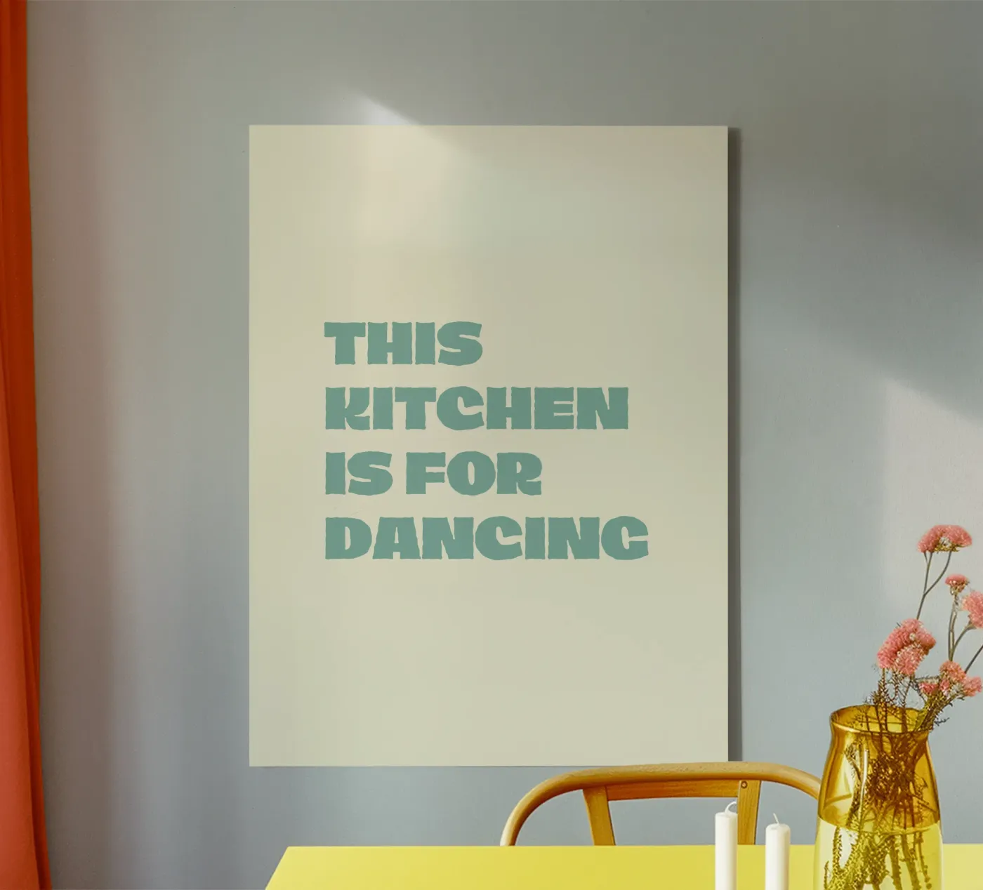 This Kitchen canvas by FELICIA