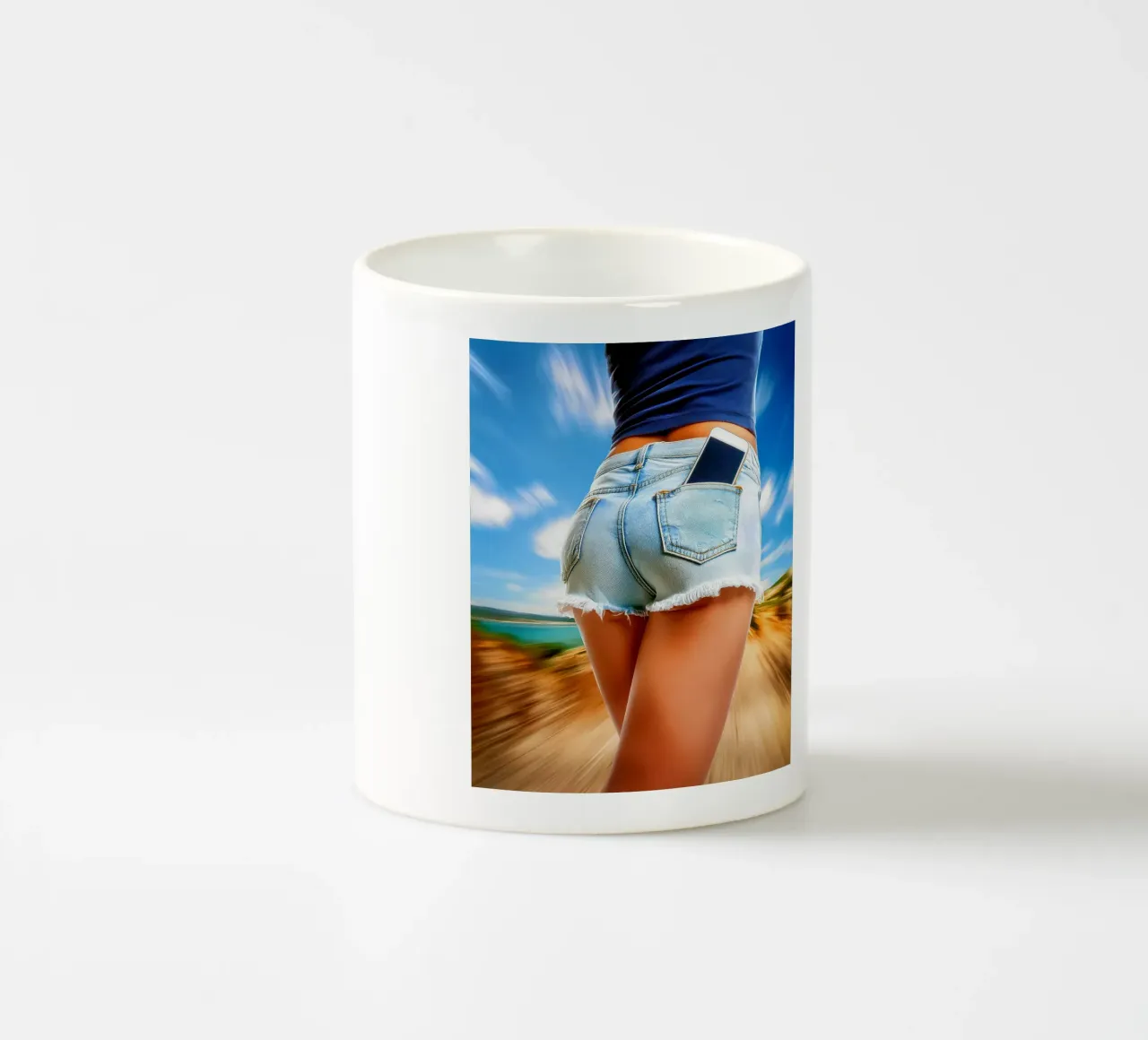 custodia per cellulare tazza in ceramica da Juergen Wiesler
