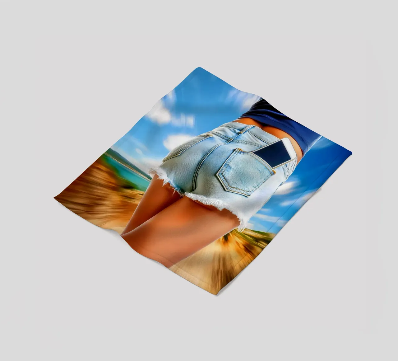 Handytasche Fleecedecke von Juergen Wiesler