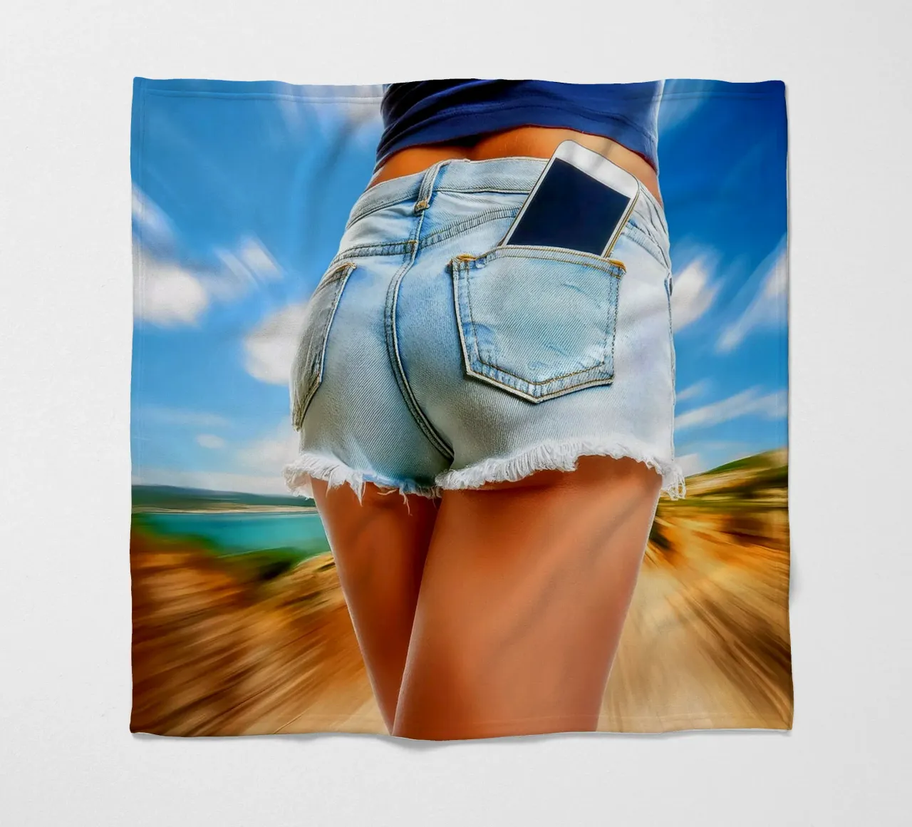 Handytasche Fleecedecke von Juergen Wiesler