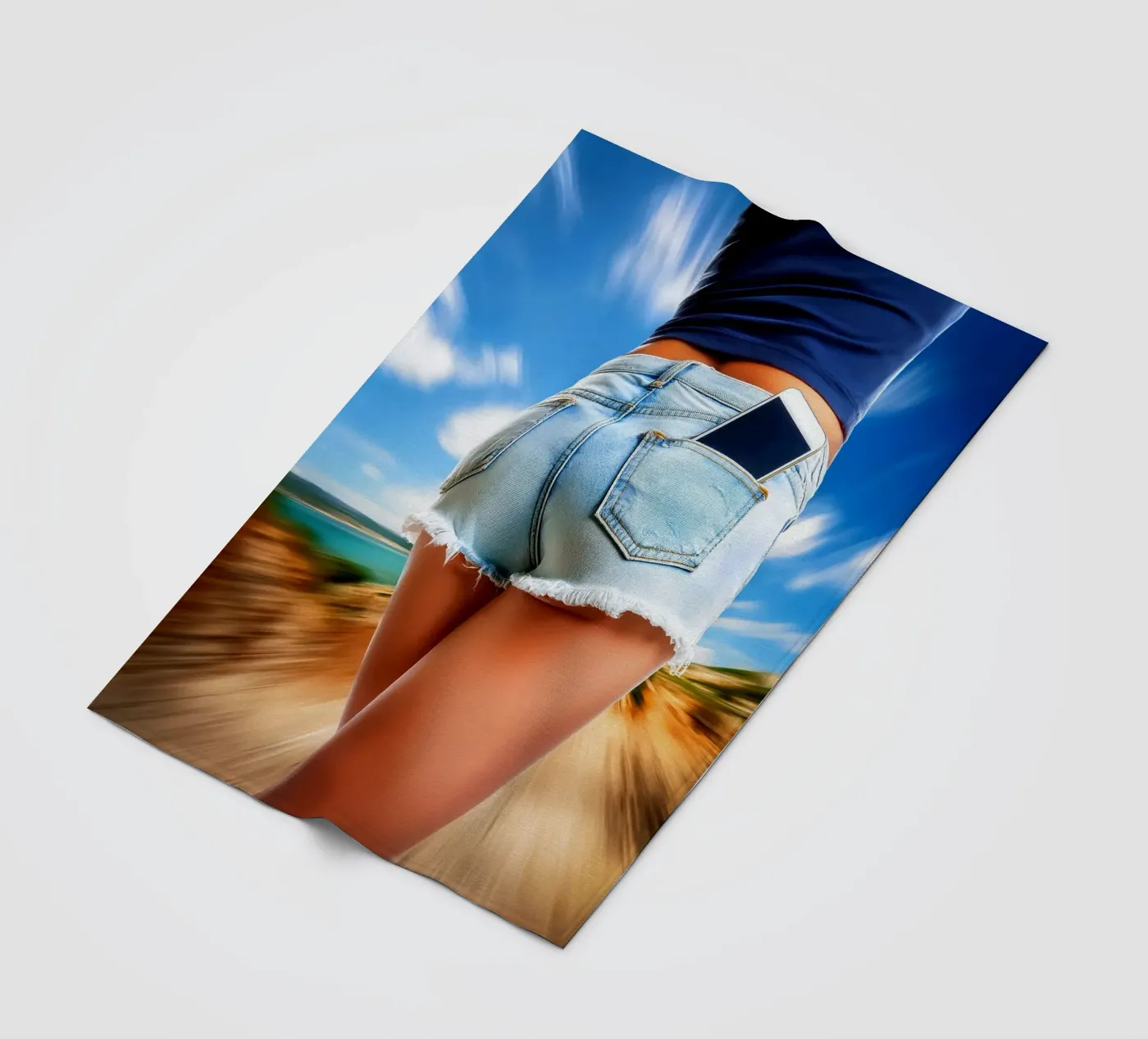 Handytasche Fleecedecke von Juergen Wiesler