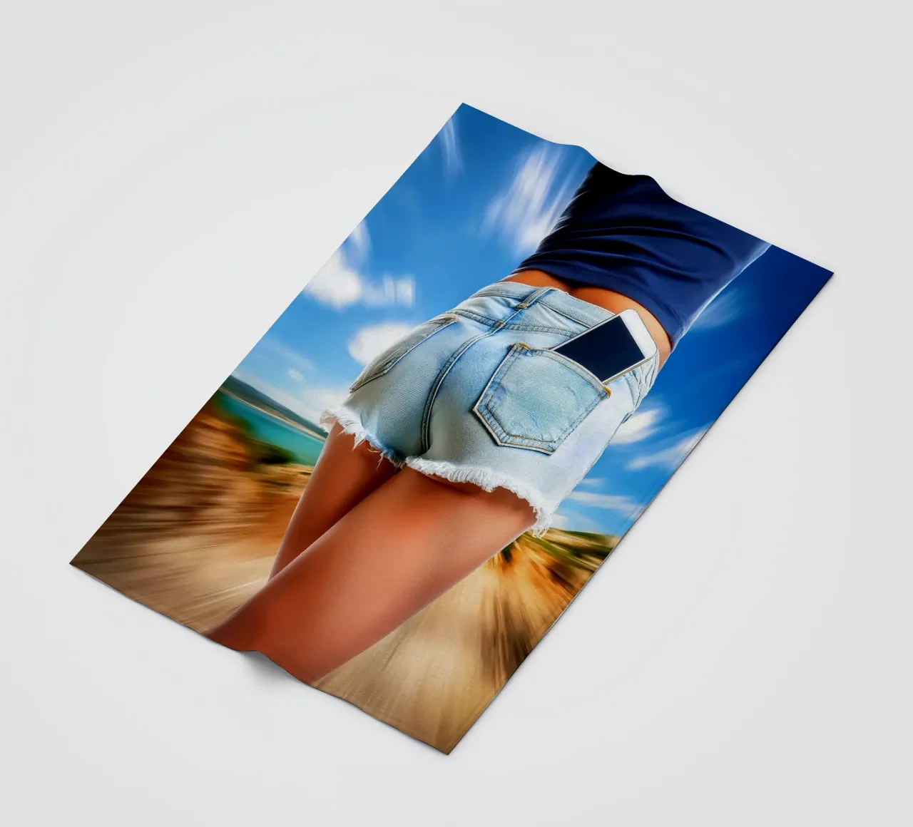 Handytasche Fleecedecke von Juergen Wiesler