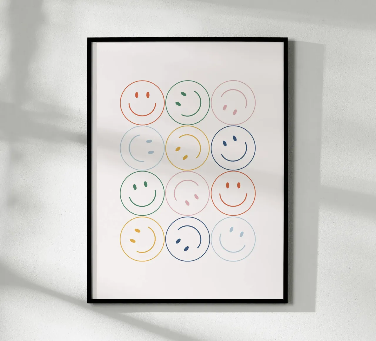 Lets smile poster da we line studio - art