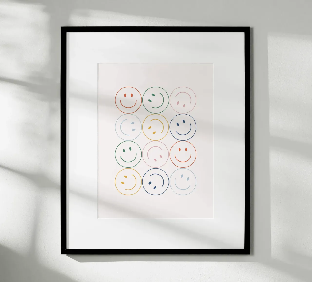 Lets smile poster da we line studio - art