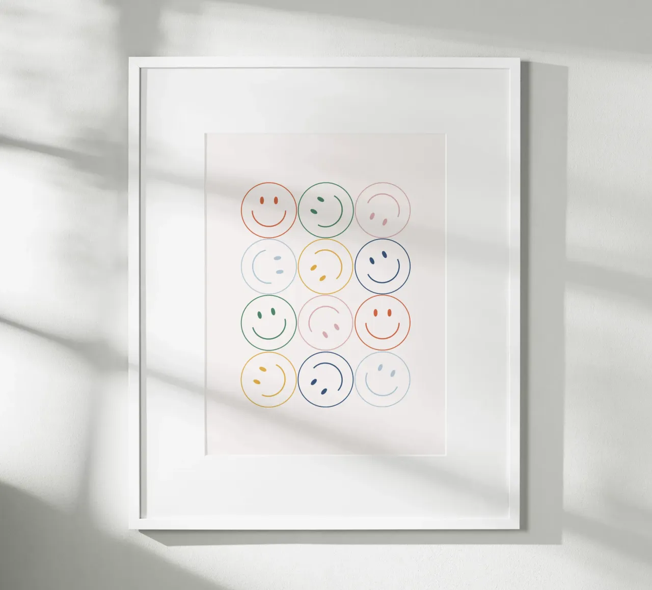 Lets smile poster da we line studio - art