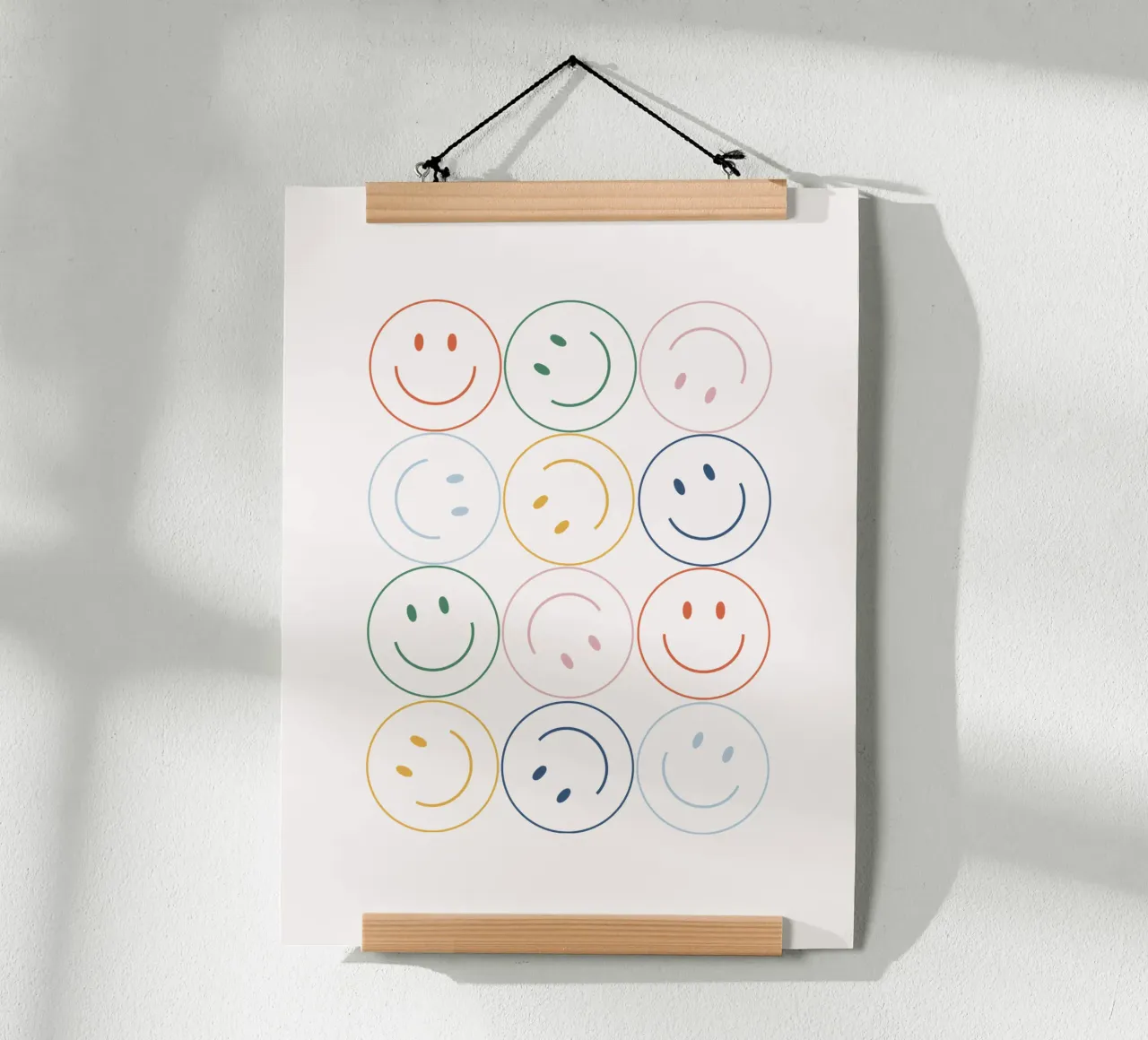Lets smile poster da we line studio - art